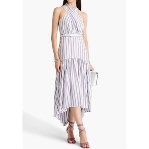 Veronica Beard Multicolor Striped Dress